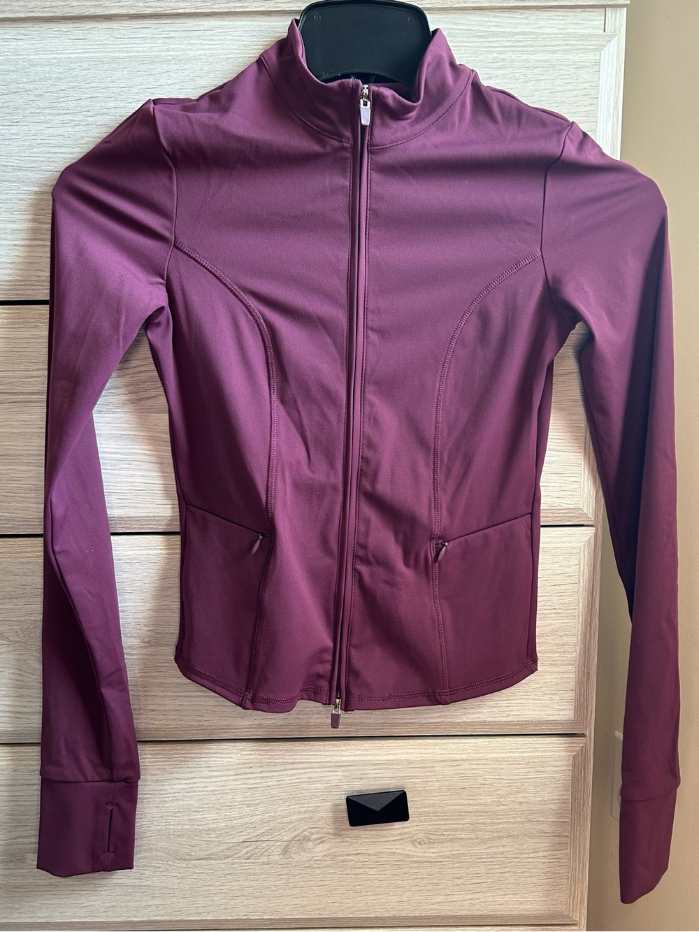 Garage Women's Zip-Front Jacket in Plum